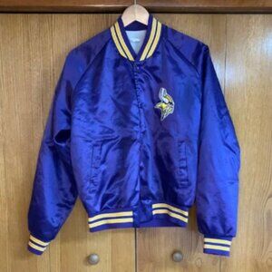 Chalk Line Vintage Minnesota Vikings Button Up Jacket Men's Size Medium